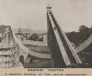 Samrat Yantra a Jaipur Obszervatóriumban, Indiában alkotó: Frederick (attr. to) Barnard