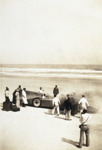 Sir Malcolm Campbell, angol sportoló és versenyző alkotó: Ferdinand Georg Waldmuller