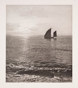„Napfelkelte a tengeren” (liver de soleil en mer) alkotó: Frederick (attr. to) Barnard