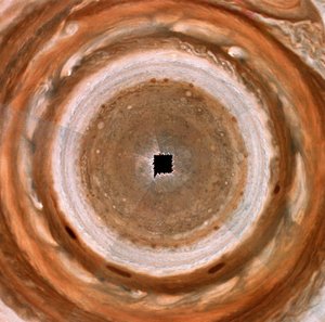 Kilátás a Jupiter északi sarkára alkotó: Frederick (attr. to) Barnard