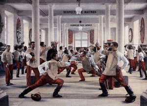 Saint-Cyr speciális katonai iskola alkotó: French School