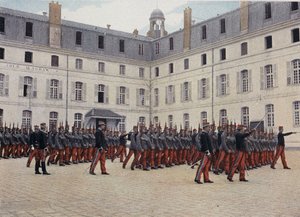 Saint-Cyr speciális katonai iskola alkotó: French School