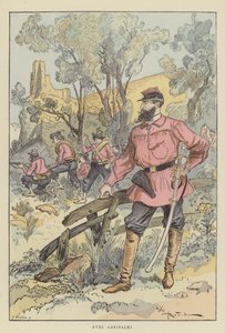 Garibaldival alkotó: after Albert Robida
