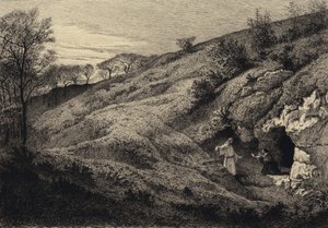 Jézus megjelent Mária Magdolnának alkotó: after Albert Robida