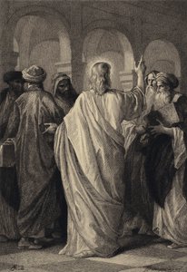 Jézus az orvosokkal beszélget alkotó: after Albert Robida