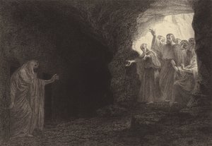 Lázár, gyere elő! alkotó: after Albert Robida