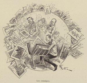 A nyomatok alkotó: after Albert Robida