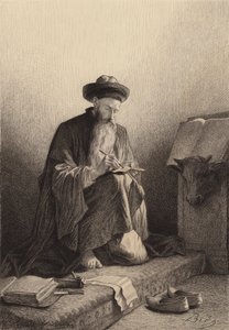 Szent Lukács alkotó: after Albert Robida