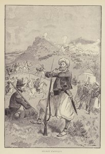 afrikai katona alkotó: after Albert Robida