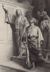 Szent Máté elhívása alkotó: after Albert Robida