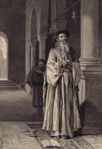 A farizeus és a vámszedő alkotó: after Albert Robida