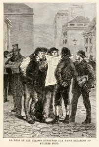 Minden osztály olvasói felfalták a Phileas Fogggal kapcsolatos híreket Jules Verne (1828-1905) nyolcvan nap alatt a világ körül című művéből, amelyet Louis Dumont (sz. 1822) metszett 1873-ban.