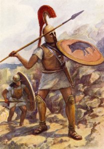 Egy hoplita Servius Tullius hadseregében