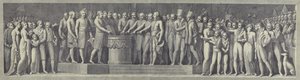 A Cisalpin Köztársaságot létrehozó eskü ünnepélyes letétele, 1796. június 29. alkotó: after Andrea Appiani the Elder