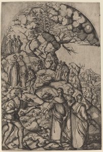 Szent Filippo Benizzi Koldus gyógyítása alkotó: after Andrea del Sarto