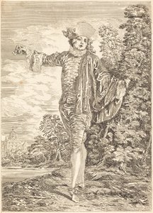 Közömbös (a közömbös) alkotó: after Antoine Watteau