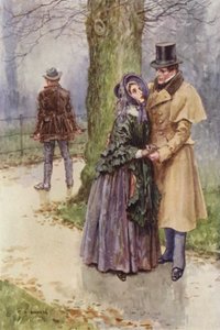 Illusztráció Martin Chuzzlewit számára alkotó: after Charles Edmund Brock