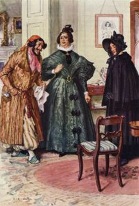 Illusztráció Nicholas Nickleby számára alkotó: after Charles Edmund Brock