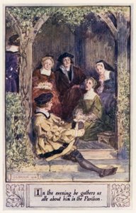 Este a pavilonban összeszed minket róla alkotó: after Charles Edmund Brock
