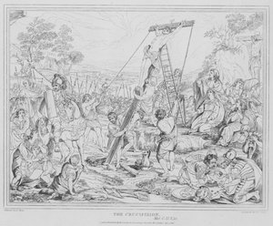 A keresztre feszítés, Máté alkotó: after Charles Le Brun