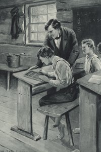 Abraham Lincoln megtanul írni