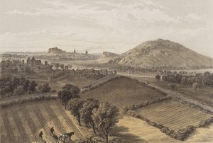 Edinburgh a Craigmillar kastély közeléből (chromolitho)