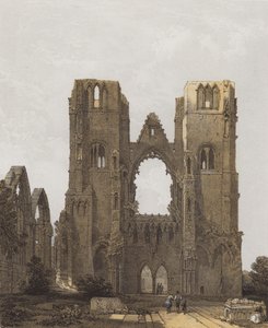 Elgin-székesegyház (chromolitho)