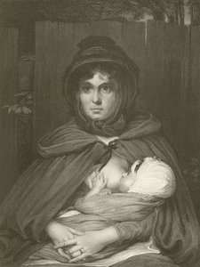 A cigány anya alkotó: after David Wilkie