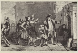 A Parish Beadle alkotó: after David Wilkie