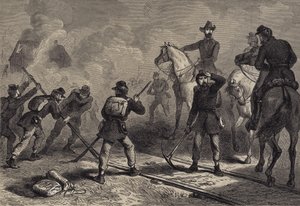 Sherman menete a tengerbe alkotó: after Felix Octavius Carr Darley