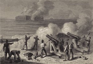 A támadás Fort Sumter ellen