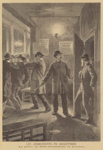 Anarchisták Angliában alkotó: after Frederic Theodore Lix