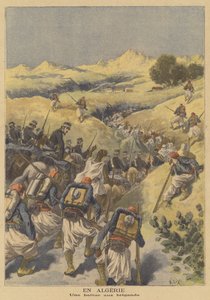 Francia csapatok banditákra vadásznak Algériában