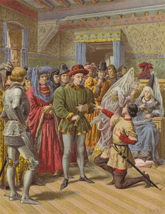 Jeanne of Arc Chinonban (chromolitho)