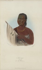 Nah-pápa, A leves, A Sac Warrior (akvatinta)