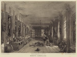 Naworth, Cumberland alkotó: after George Cattermole