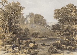 Newark kastély (chromolitho) alkotó: after George Cattermole