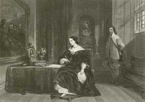 Henrietta királyné közbenjár 1. Károlyért