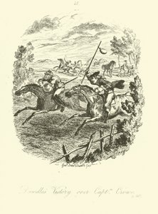Illusztráció a Launcelot Greaveshez, Tobias Smollett alkotó: after George Cruikshank