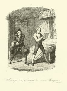 Illusztráció: Tobias Smollett Vándorsólyom páchoz alkotó: after George Cruikshank