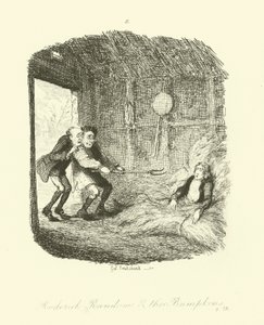 Illusztráció Roderick Random számára, Tobias Smollett