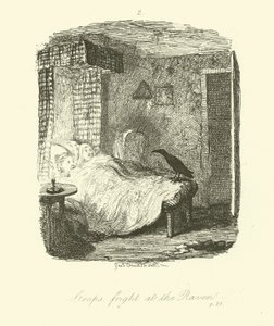 Illusztráció Roderick Random számára, Tobias Smollett alkotó: after George Cruikshank