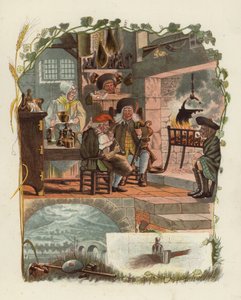 Illusztráció a Tam OShanterhez, Robert Burns alkotó: after George Cruikshank