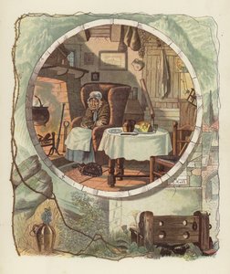 Illusztráció a Tam OShanterhez, Robert Burns alkotó: after George Cruikshank