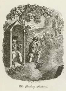 Illusztráció Tristram Shandy számára alkotó: after George Cruikshank