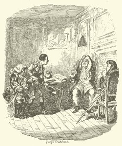Illusztráció Tristram Shandy számára alkotó: after George Cruikshank