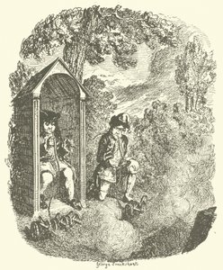 Illusztráció Tristram Shandy számára alkotó: after George Cruikshank
