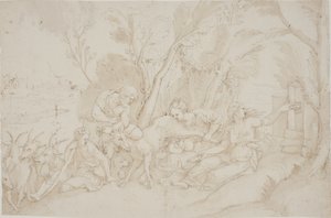 A Jupiter szoptatta Amaltheát