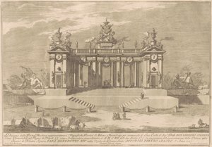 A Prima Macchina Kína számára 1757: Az athéni líceum oszlopcsarnoka alkotó: after Giuseppe Palazzi Giuseppe Pozzi after Paolo Posi