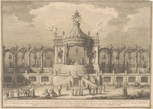Az 1760-as Seconda Macchina Chinea számára: Chinoiserie pavilon